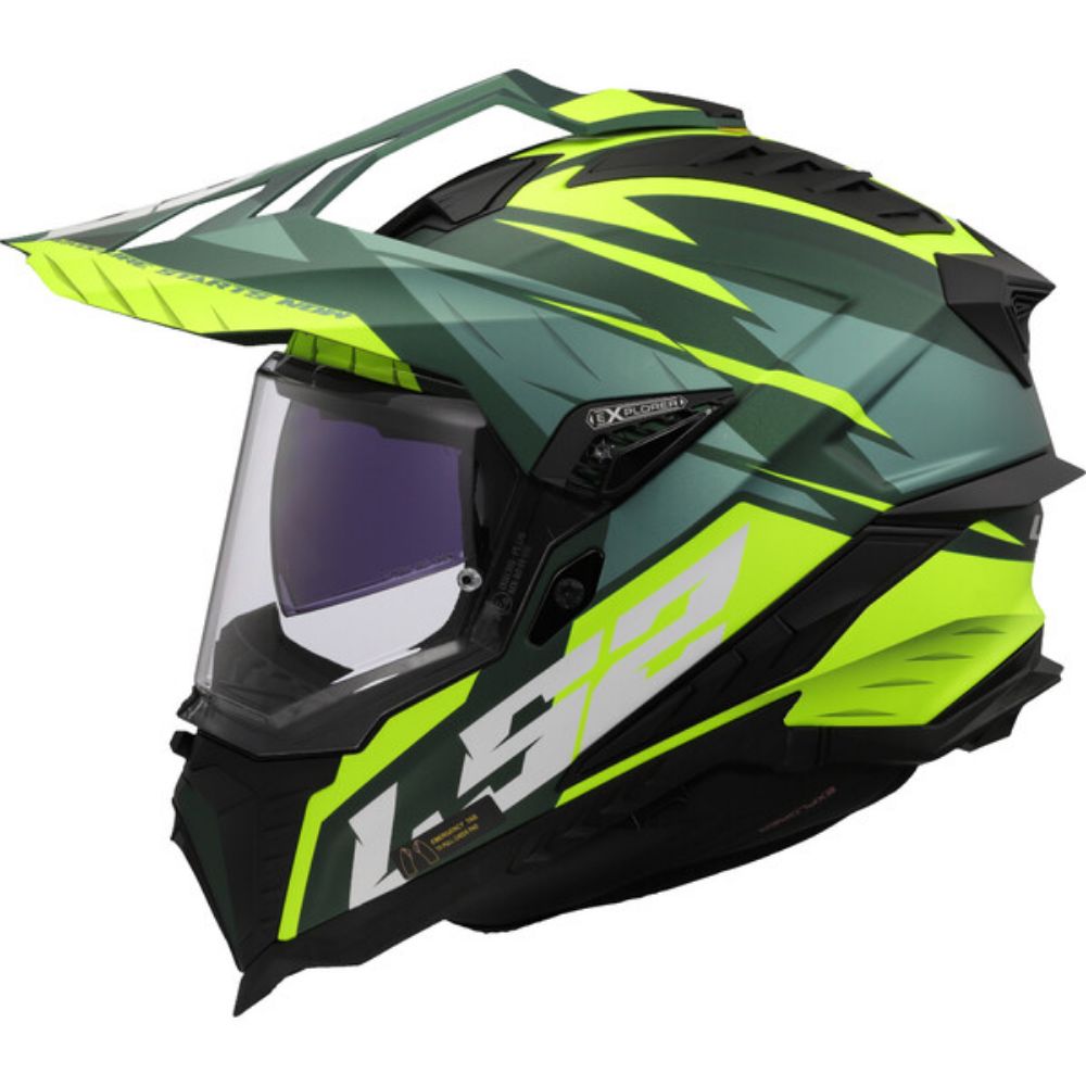 Immagine di LS2 MX701 EXPLORER SPIRE GREEN H-V YELLO