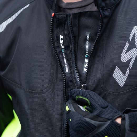 Immagine di LS2 ZOOM MAN JACKET BLACK YELLOW