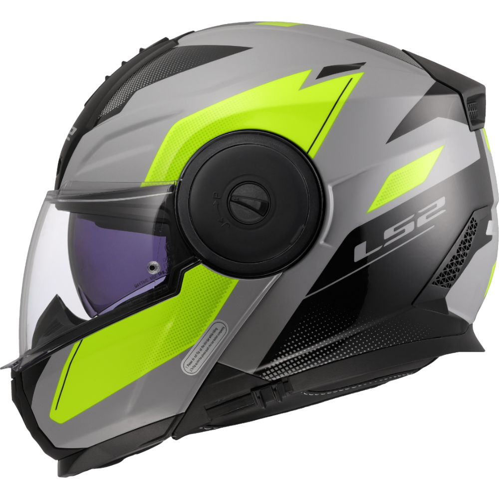 Immagine di LS2 FF902 SCOPE II DURIA GREY H-V YELLOW