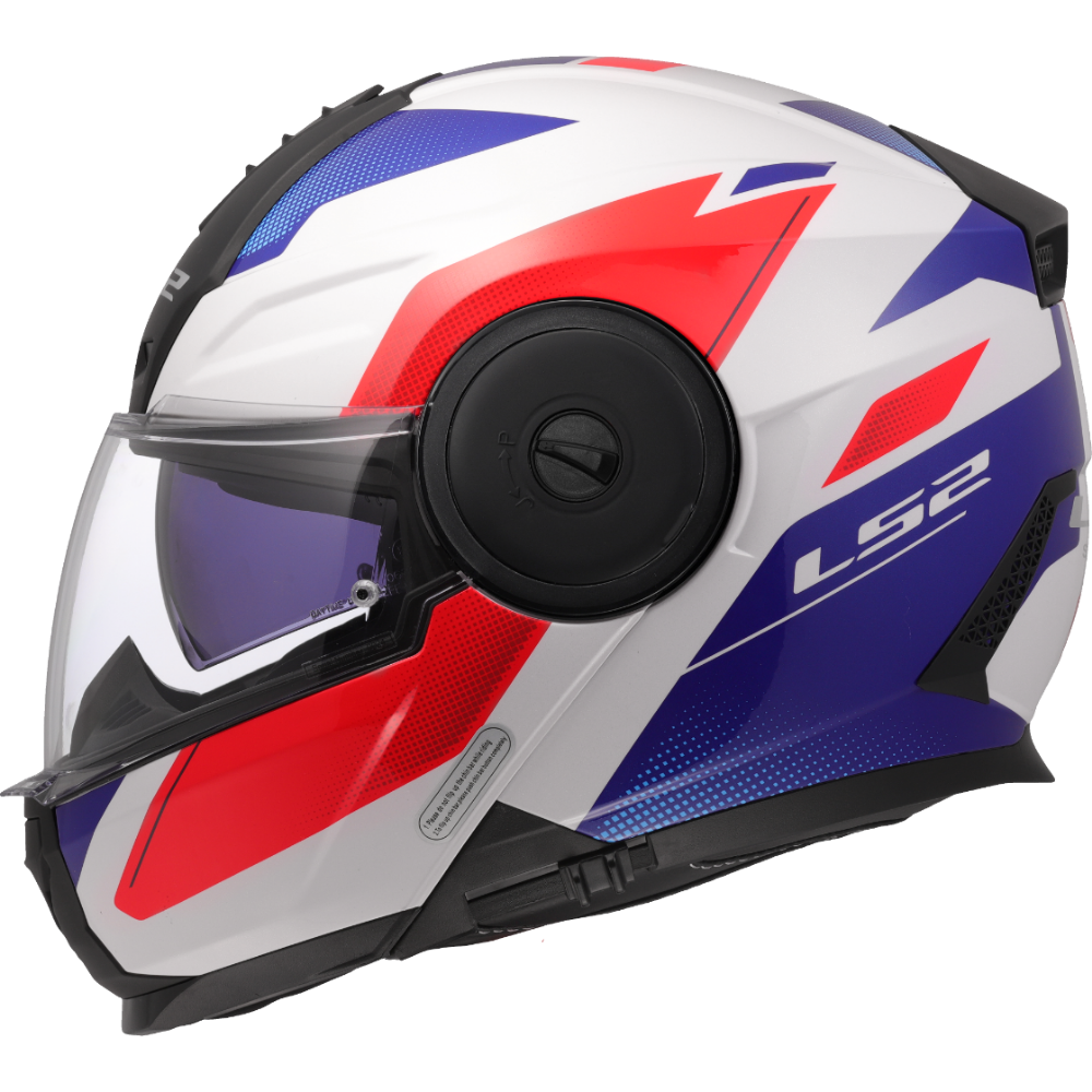 Immagine di LS2 FF902 SCOPE II DURIA WHITE BLUE RED