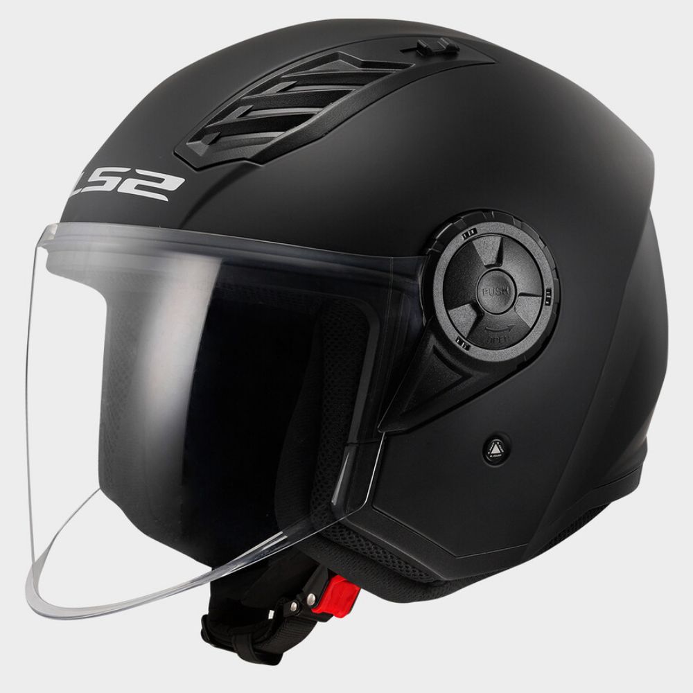 Immagine di LS2 OF616 AIRFLOW II SOLID MATT BLACK