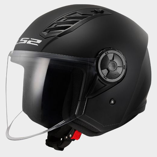 Immagine di LS2 OF616 AIRFLOW II SOLID MATT BLACK
